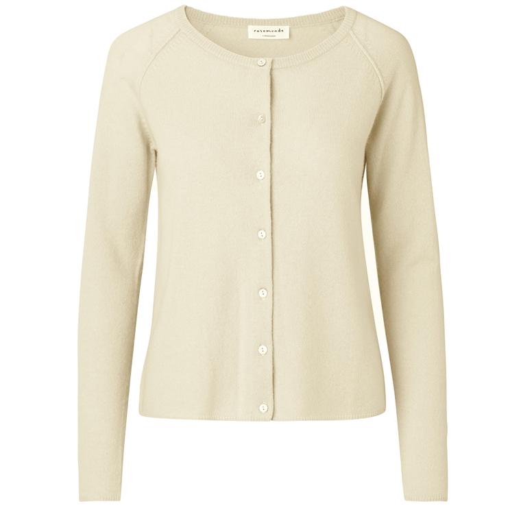 Rosemunde Uld & Kashmir Cardigan, Ivory